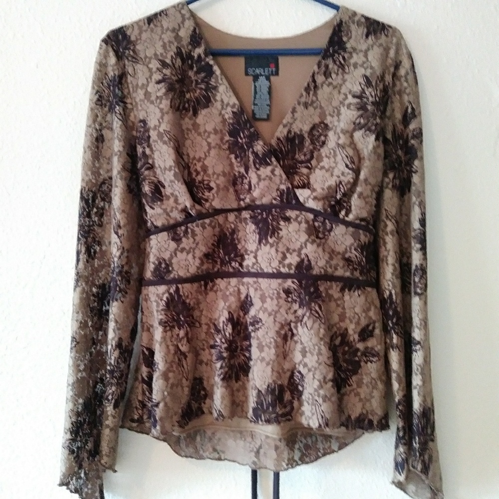 Beautiful Angel Sleeve Blouse